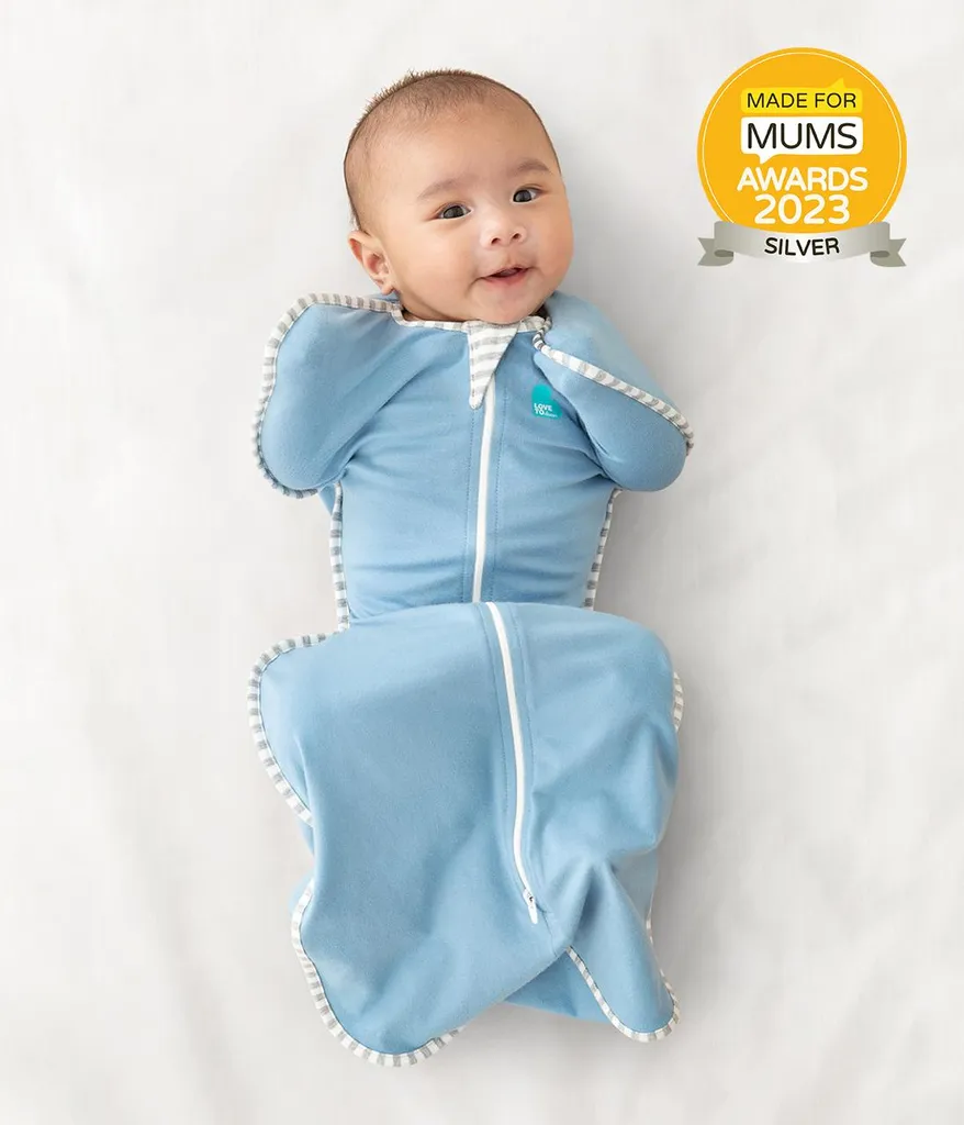 Swaddle Up Love to Dream Bleu Poudré 1.0 TOG - Sac d'emmaillotage 2.2-3.8kg