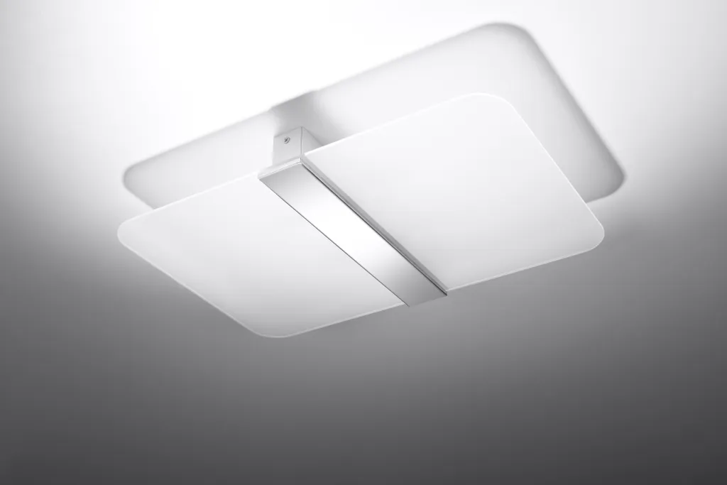 Lampada da Soffitto Sollux AZALIA 4xG9 Acciaio e Vetro Bianco | Elegante - 9