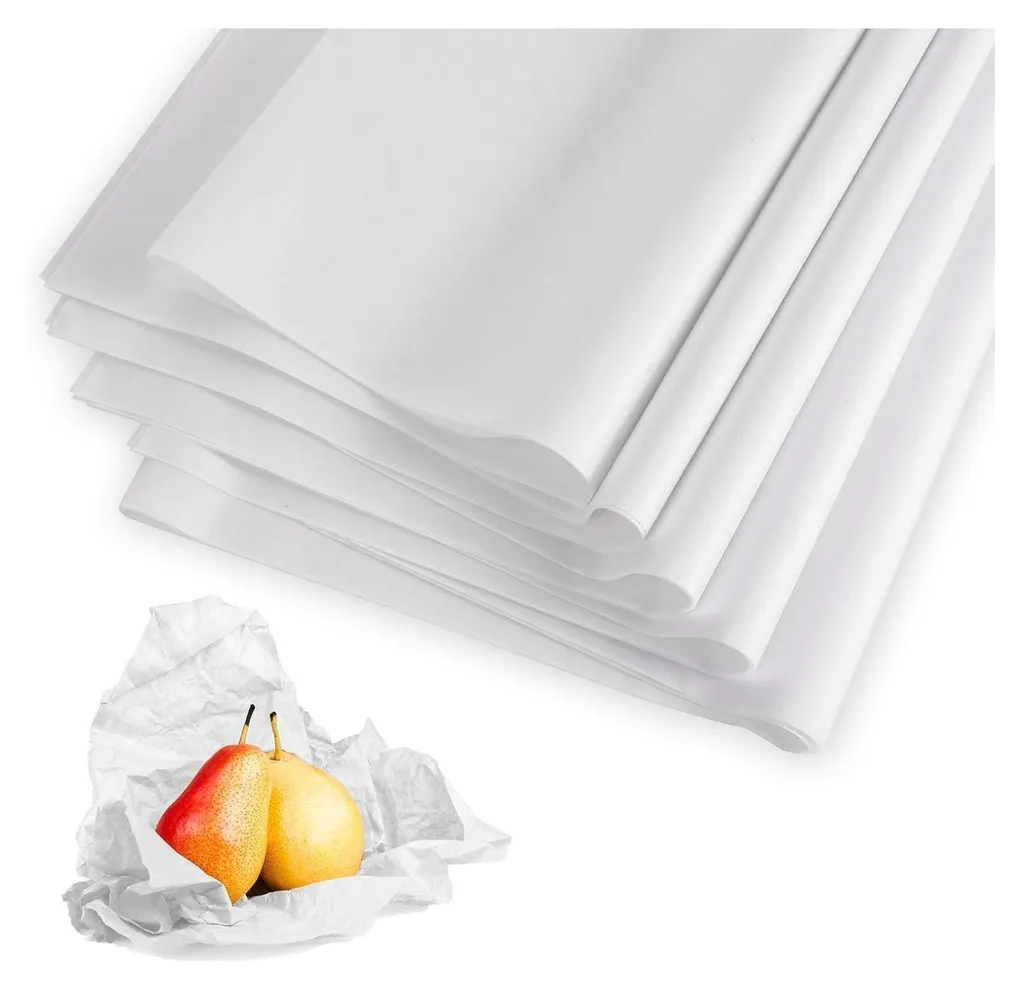 Papier de soie sans acide 50,8x76,2 cm - Lot de 25 feuilles d'archives