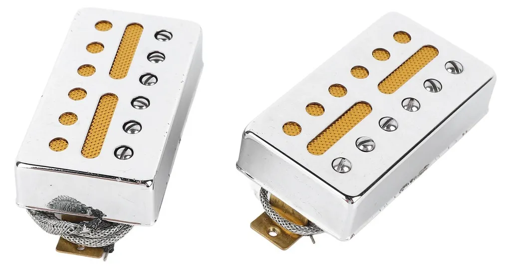 Réparer une Guitare Électrique : Set de Micros 6 Trous Simple Bobinage - 8