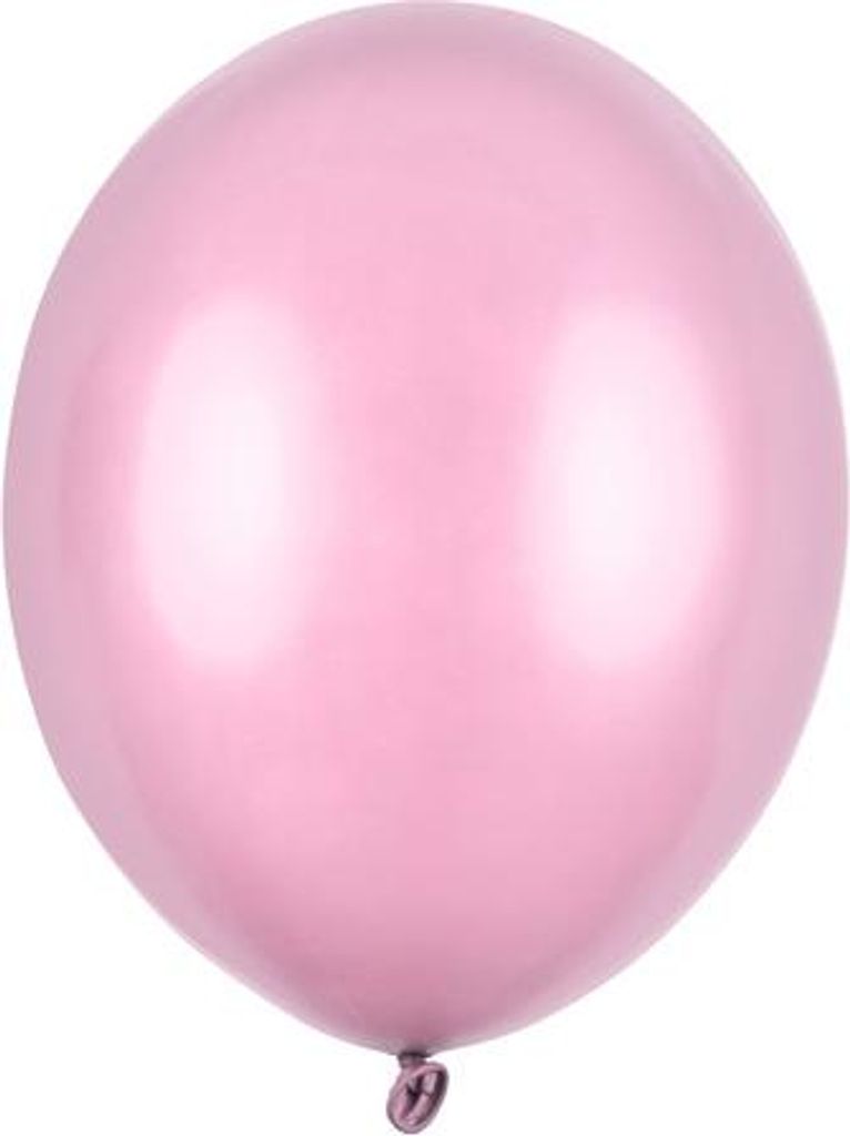 Strong Balloons 27cm, Metallic Candy Pink (1 Packung / 100 Stück)