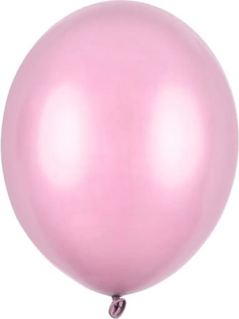 Ballons Incassables 27cm Rose Métallisé - Fini les Ballons qui Éclatent
