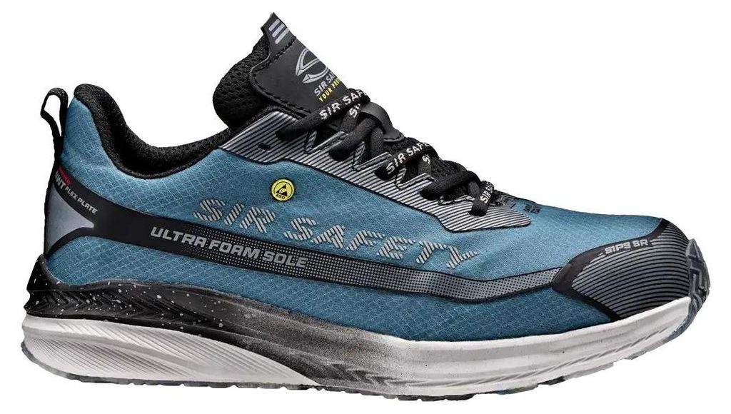 Sir Safety Spirit Sicherheitsschuh S1PS SR ESD metallfrei Nanofiberglaskappe grün, 45, GRÜN