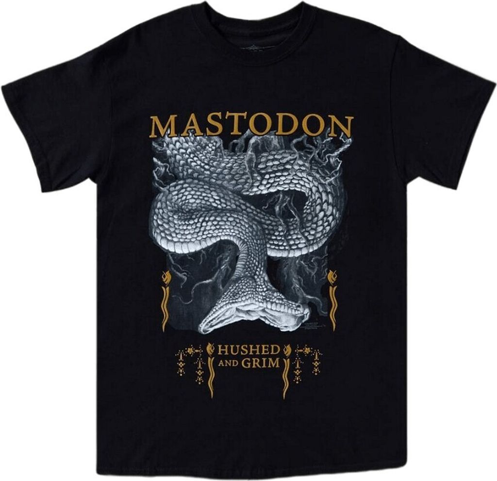 Mastodon - "Hushed Snake" T-Shirt für Herren/Damen Uni RO3556 (XL) (Schwarz)