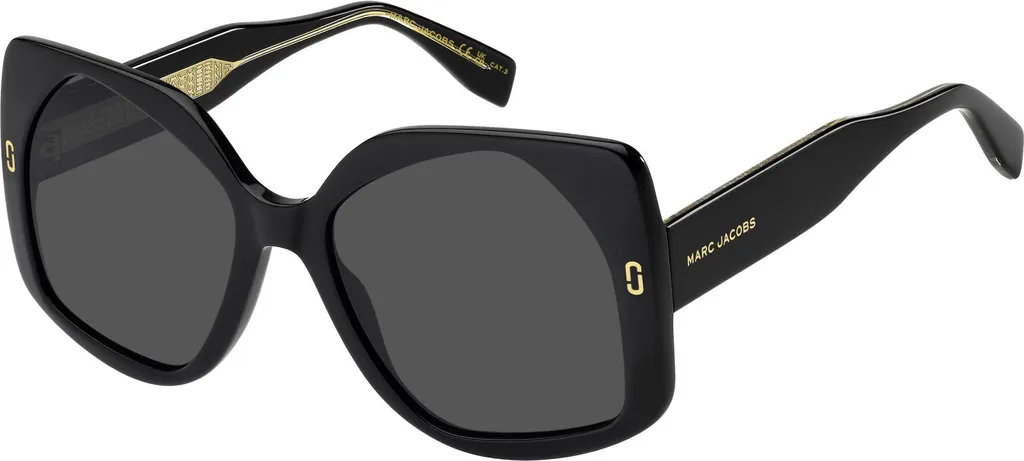 Lunettes de soleil Marc Jacobs MJ 1133/S noires pour la ville et l'été