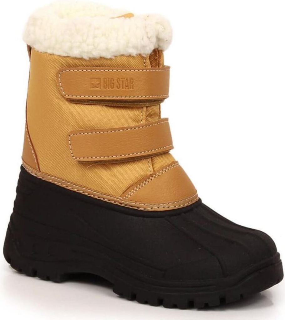 Buty Big Star śniegowce na rzepy ocieplane jr INT1791 Zdjęcie produktu 
