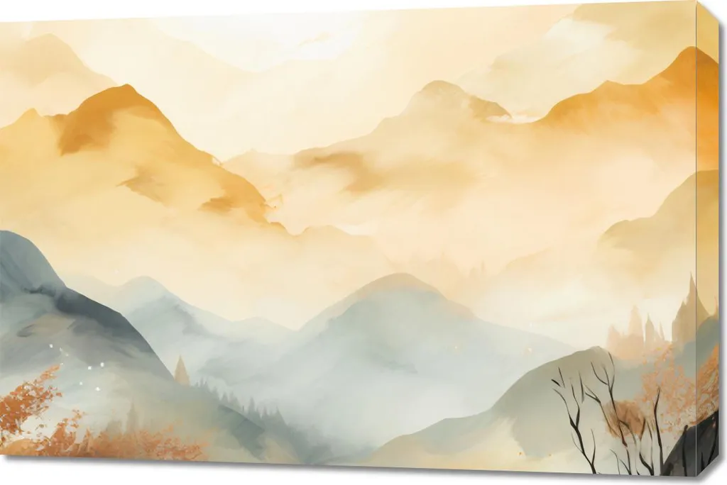 Quadro 90x60 cm Aurora boreale