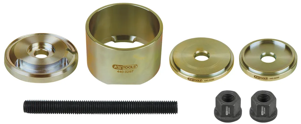 Coffret extracteur de silentblocs 7 pièces pour châssis VAG KS TOOLS