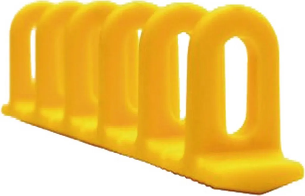 Anneaux plastiques coniques Gys 048089 jaunes pour débosselage 156mm