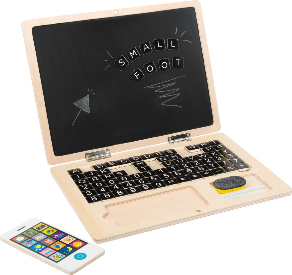 Dřevěný notebook s magnetickou deskou Obrázek produktu 