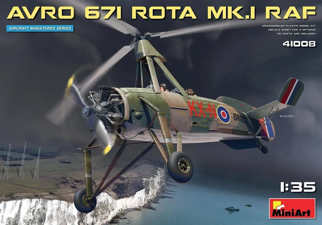 Maquette AVRO 671 Rota Mk.I Idéale pour Diorama Militaire RAF 1:35