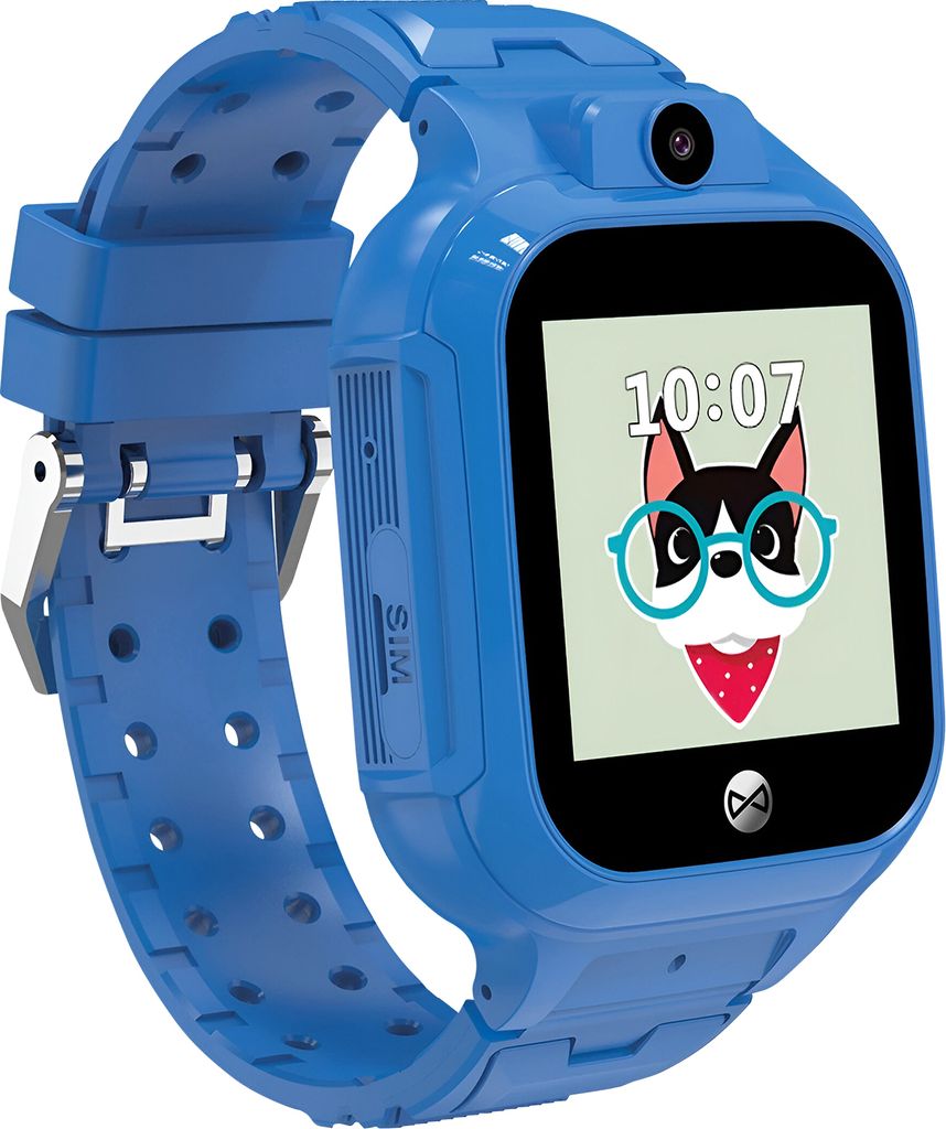 Forever Smartwatch GPS WiFi Kids See Me 3 KW-320 Niebieski Zdjęcie produktu 