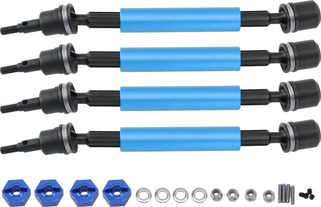 Axe de transmission RC avant arrière pour Arrma 1/10 - Universel Bleu