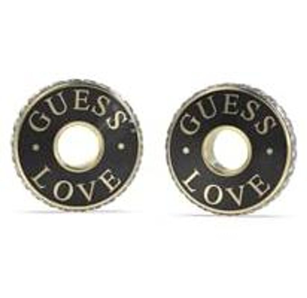 GUESS Ohrringe aus Edelstahl in Goldoptik, modernes und zeitloses Design