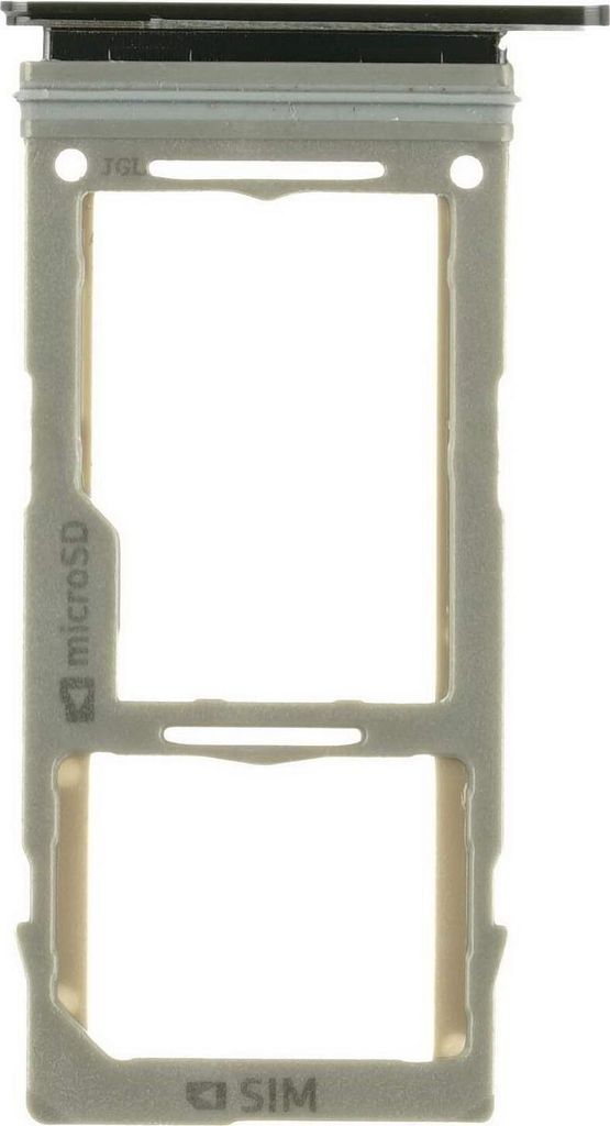 Simkarten Halter für Samsung Galaxy S10 (SM-G973F), Schwarz Produktbild 