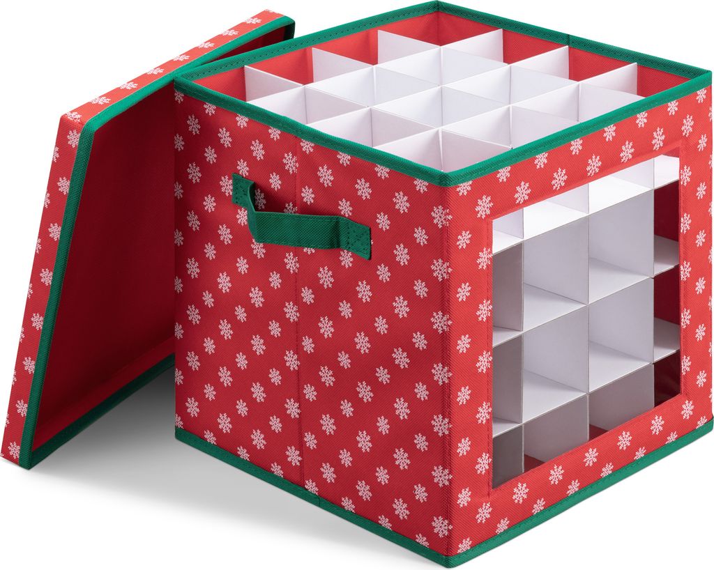 Navaris Aufbewahrung für Weihnachtskugeln - Weihnachtskugel Produktbild 