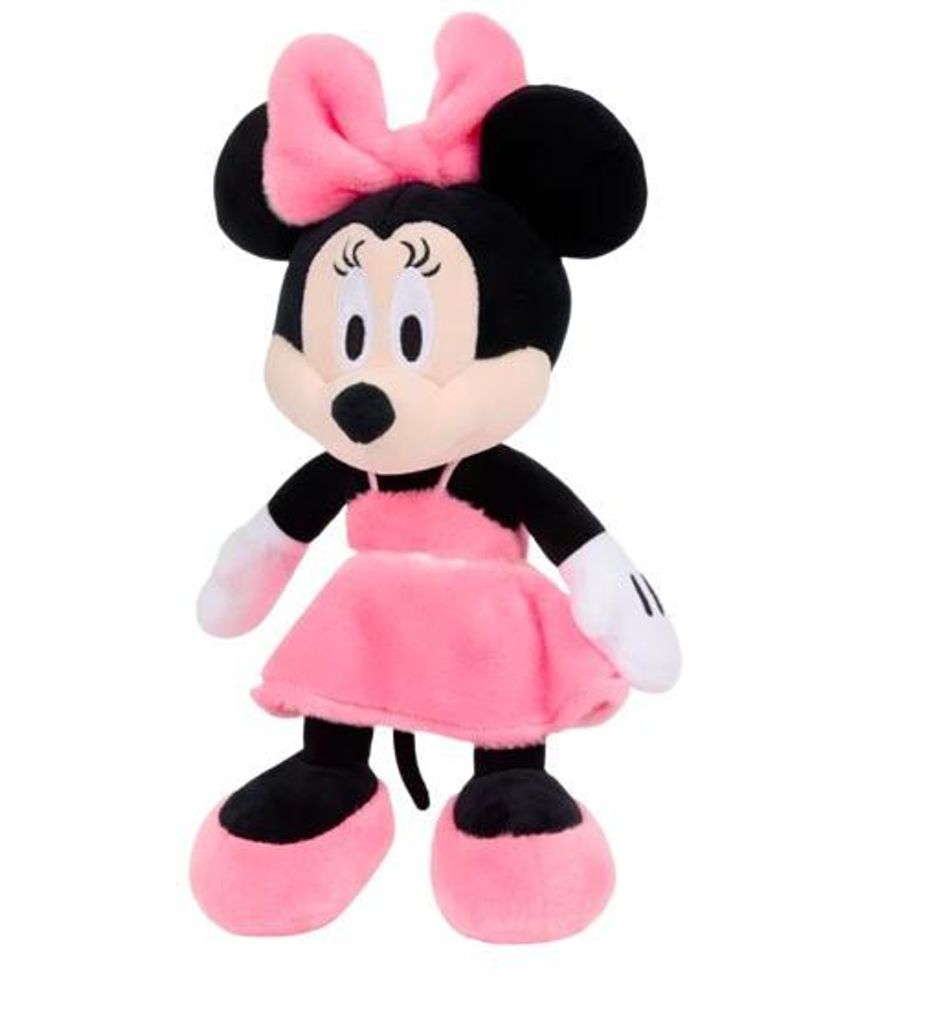 Minnie Maus Disney Kuscheltier Plüschtier Stofftier in Rosa Produktbild 