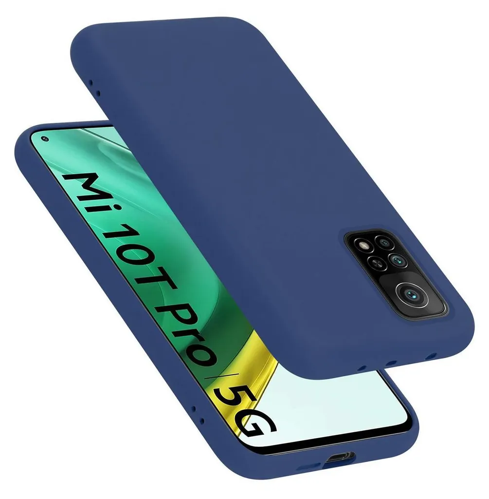 Cadorabo custodia protettiva per Xiaomi Mi 10T / Mi 10T PRO custodia in blu telefono cellulare Case Cover TPU custodia