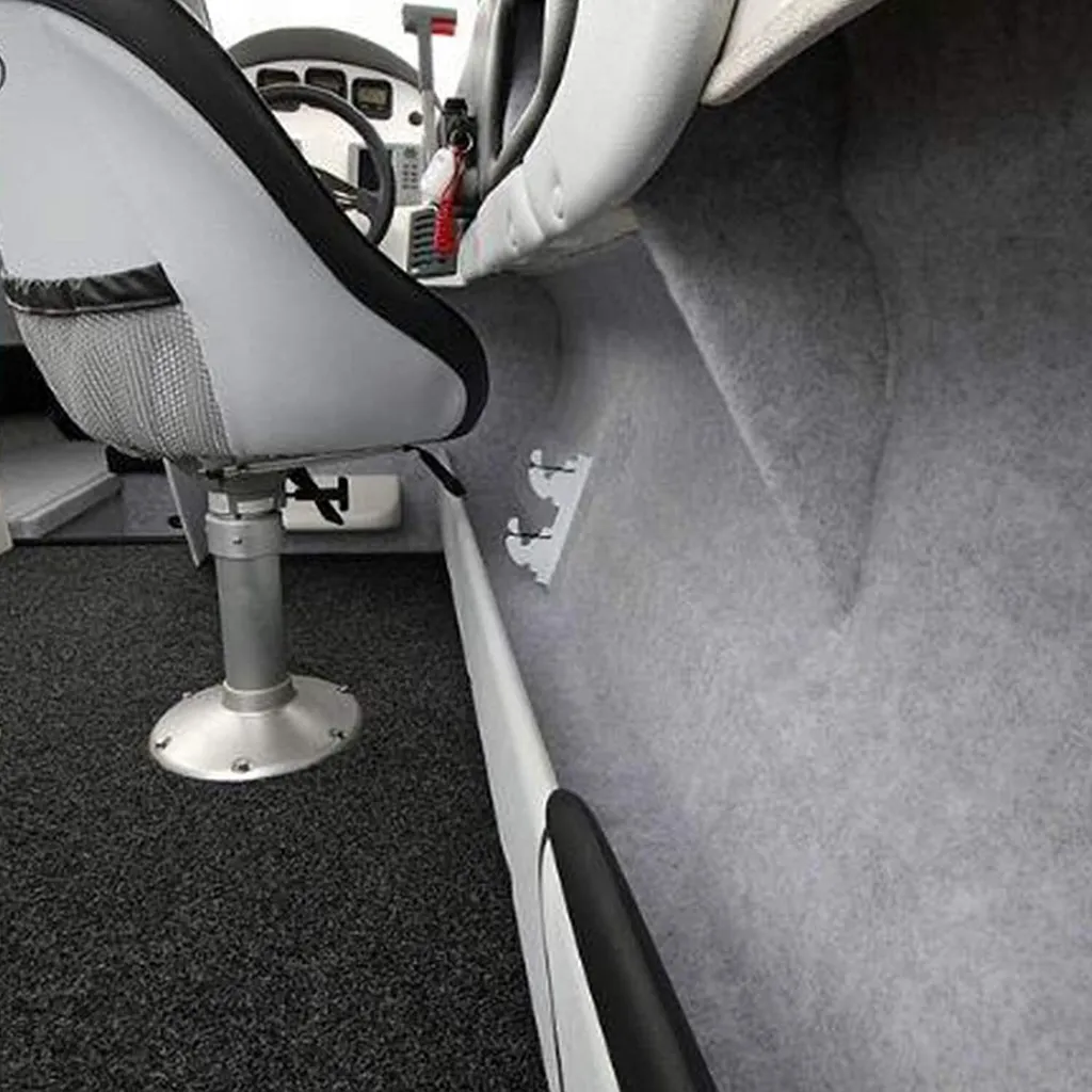 Feltro Agugliato Superflex 206x150cm | Grigio Chiaro per Auto e Van - 5