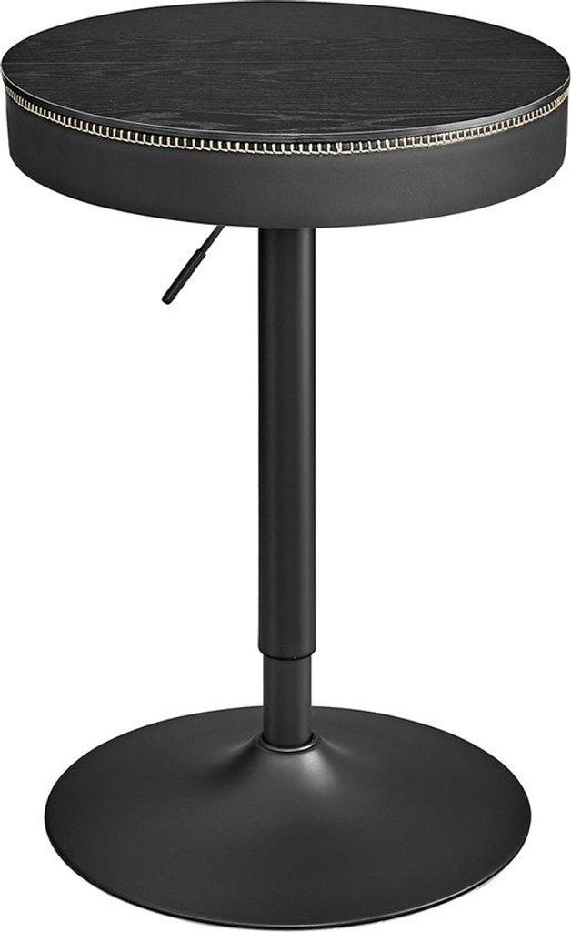 Eichenholz Bartafel in Höhe verstellbar, Schwarz – Tinte Schwarz