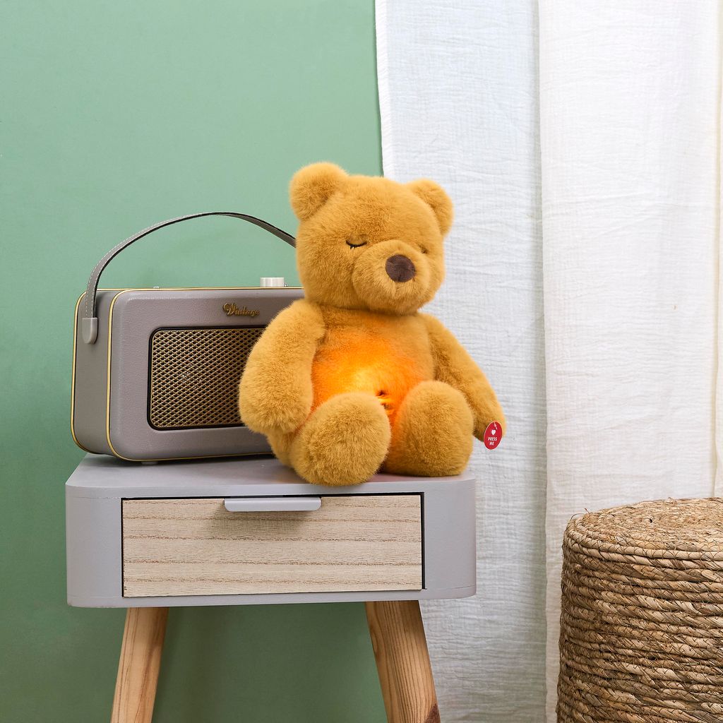 Batteriebetriebener schnarchender Teddybär