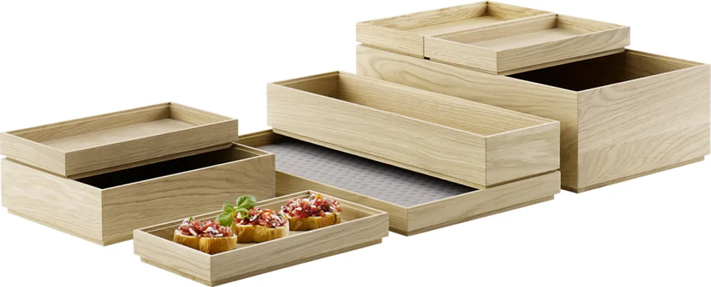 Rangement buffet bois GN 1/2 APS Valo contre le désordre de table - 5