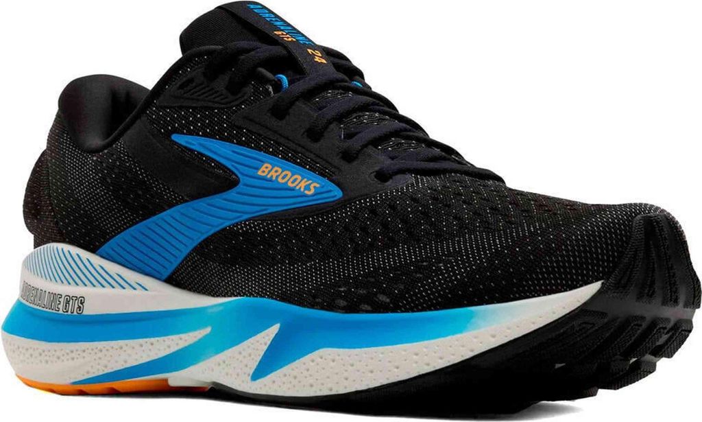 Brooks Adrenaline GTS 24 - Herren Laufschuhe Schwarz 1104371D-095 , EU 44 UK 9