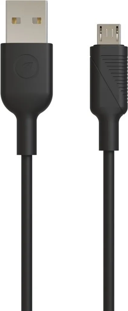 MicroStubz – Cavo USB-A To Micro USB Corto 7 Cm, Nero, Per Sincronizzare E Caricare Smartphone E Tablet
