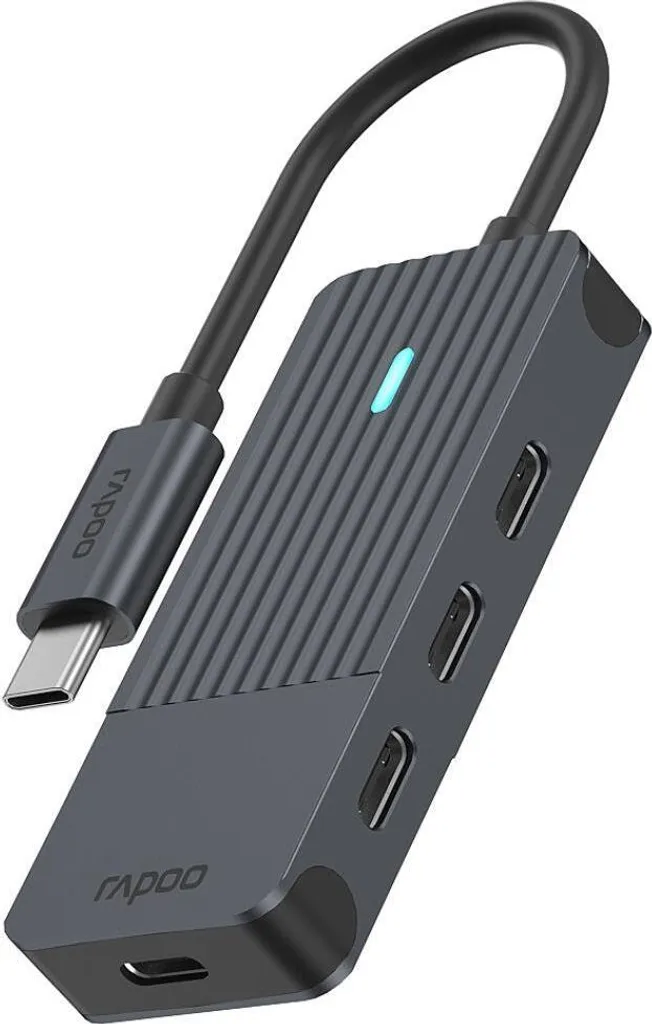 Hub USB-C RAPOO UCH-4002 : Résoudre le Manque de Ports USB Type C