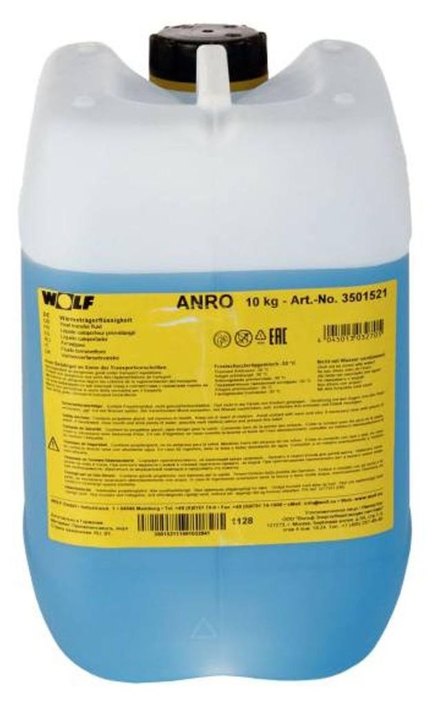 Wärmeträgerflüssigkeit Wolf ANRO 10KG 3501521 Produktbild 