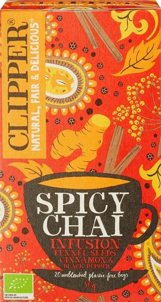 Clipper Tisana Spicy Chai (20 bustine) Immagine del prodotto 