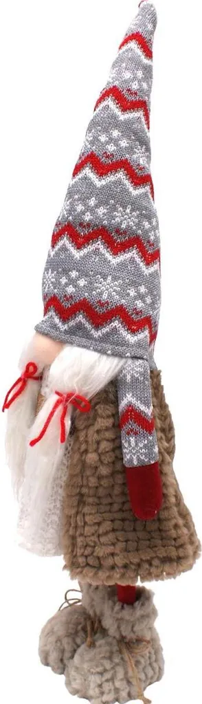 Nain folklorique robuste 59 cm avec ceinture - Déco stable et durable - 3