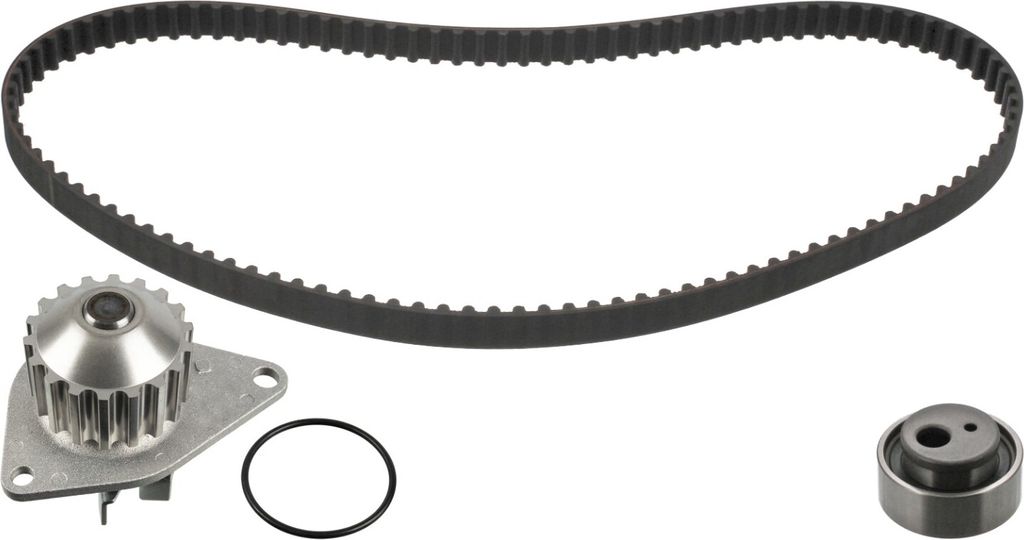 FEBI BILSTEIN 173139 Zahnriemensatz + Wasserpumpe passend für PEUGEOT 106 II Schrägheck (1A, 1C) PARTNER Kasten (5) für CITROËN