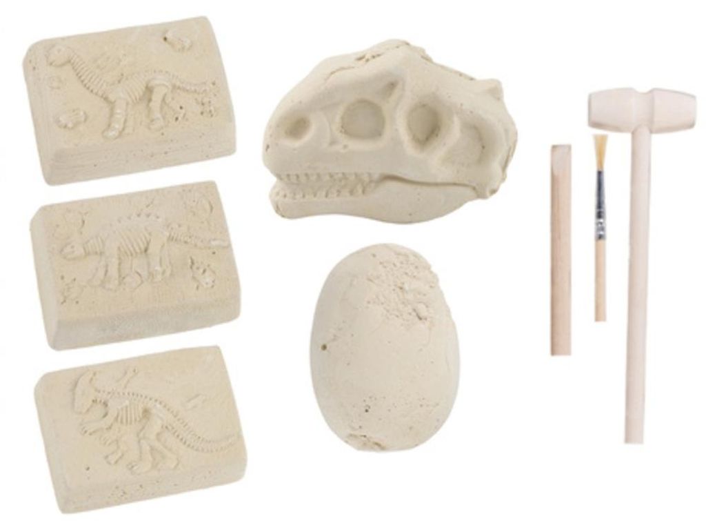 Kit d'archéologie pour enfants : fouilles de dinosaures Image du produit 