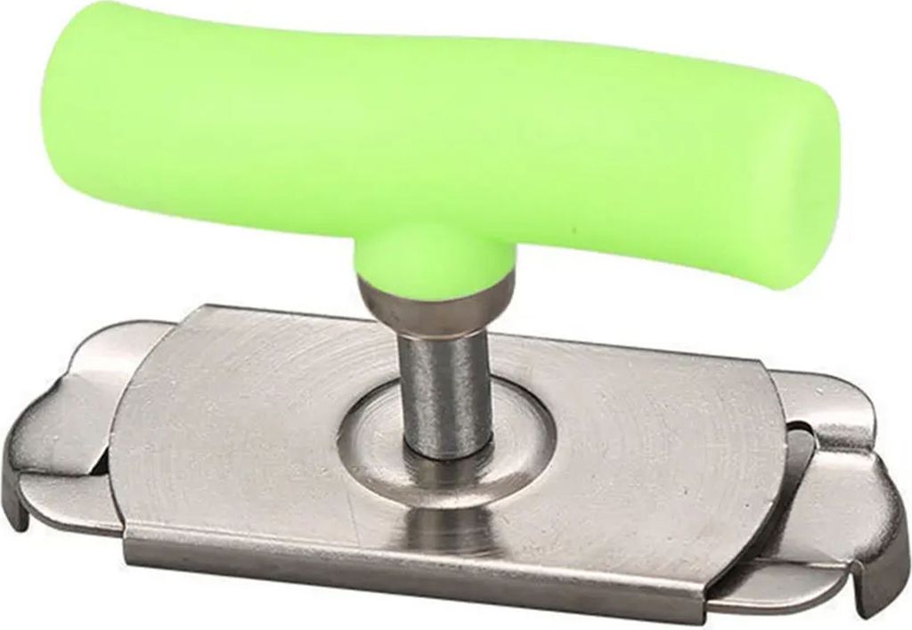 Dosenöffner mit verstellbarem Griff, leicht zu greifender Deckelöffner aus Edelstahl, Flaschenöffner, leichtgängige Rotation, Glasöffner für ...