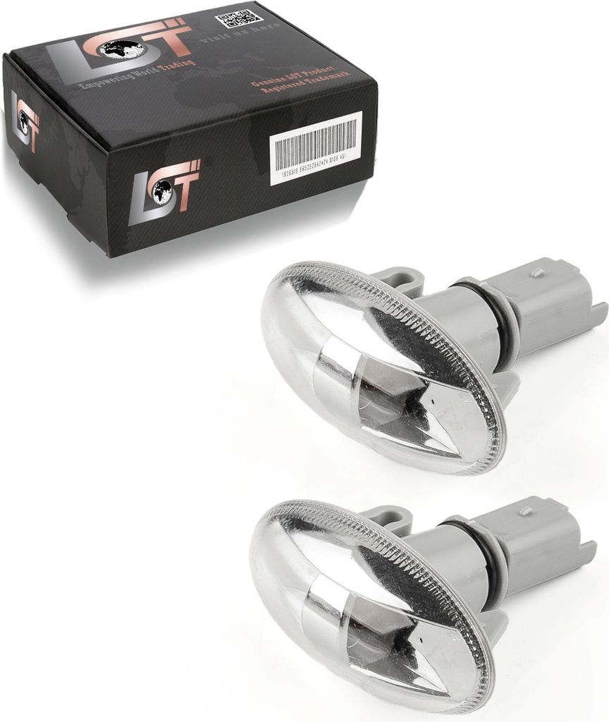 2x Seitenblinker Blinkleuchte glasklar für Citroen Berlingo C1 C2 Peugeot Expert
