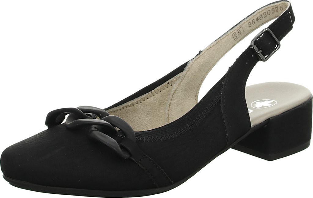 Rieker Slingpumps Damen 31373931353336 Schwarz 38 EU Produktbild 
