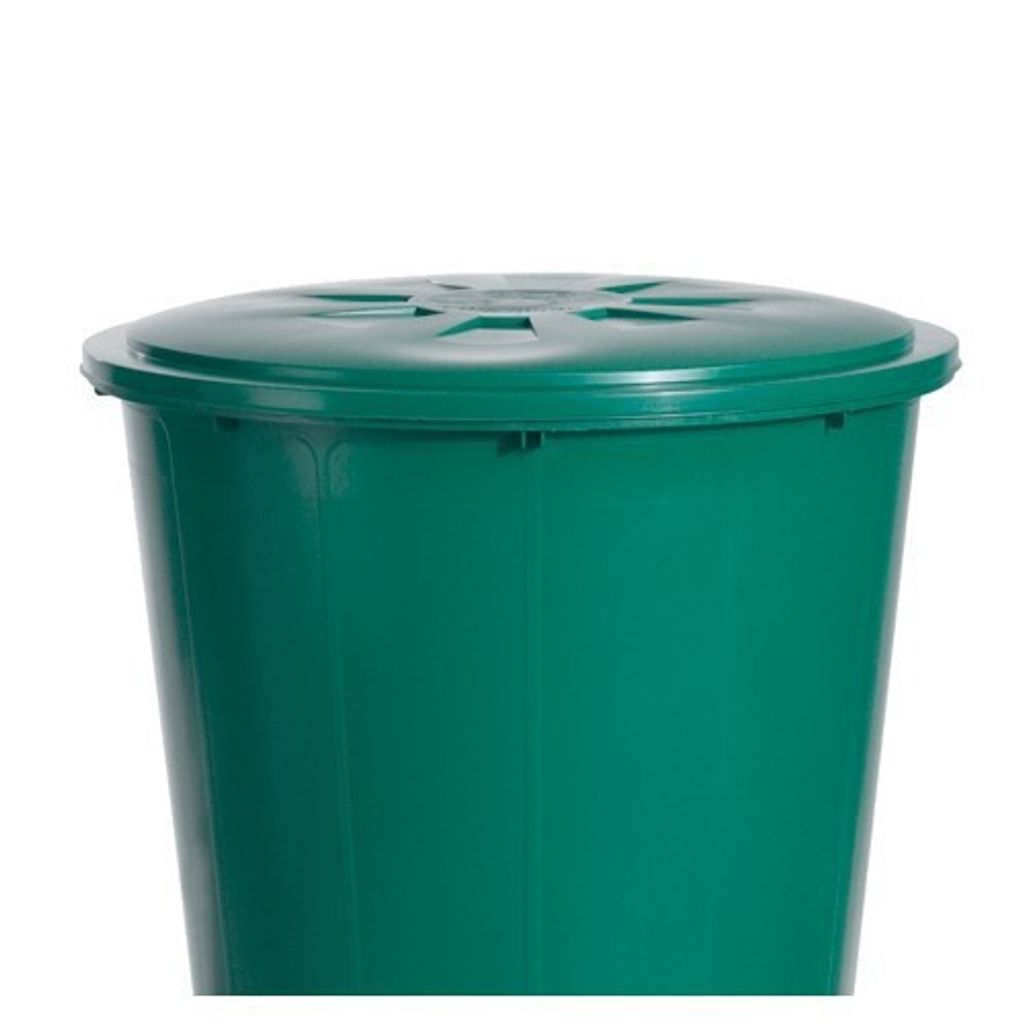 GARANTIA Regentonnen Deckel rund 310 Liter grün Produktbild 