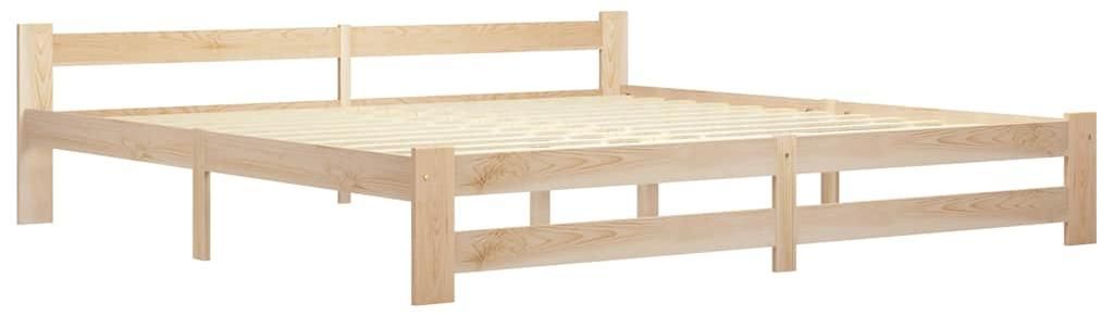 vidaXL Postel z masivu borovice 200x200 cm Obrázek produktu 