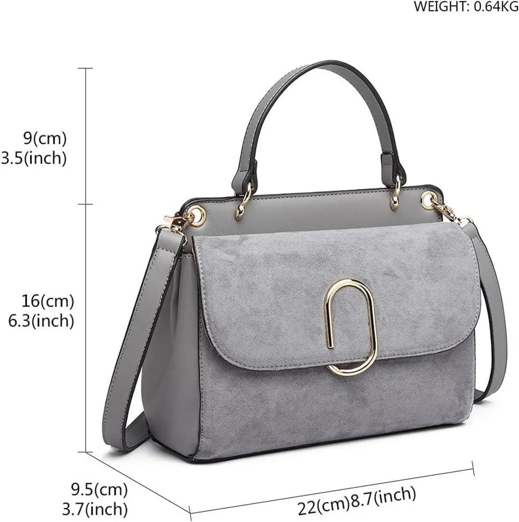 Miss Lulu Borsa Tracolla Donna Piccola e Pratica | Offerta Esclusiva - 3