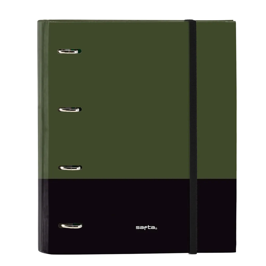 Raccoglitore Safta Dark Forest Verde e Nero 27x32x3.5 cm - Eco-Stile