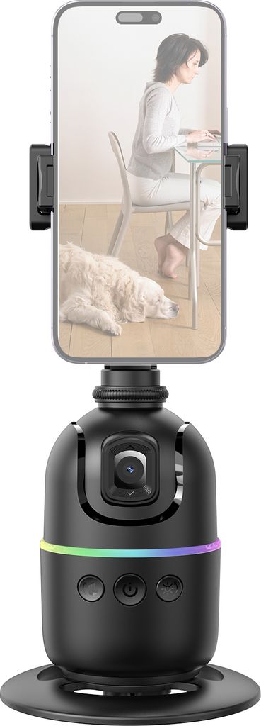 360¡ã-Gimbal mit automatischer Gesichtsverfolgung, Telefonhalter mit automatischer Verfolgung, intelligenter Selfie-Gimbal-Stabilisator, Roboter-...