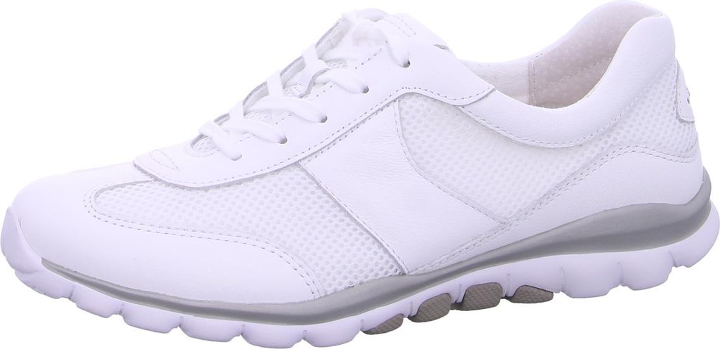 Gabor ROLLINGSOFT Damenschuhe - bequeme Schnür- Halbschuhe weiß Freizeit NEU