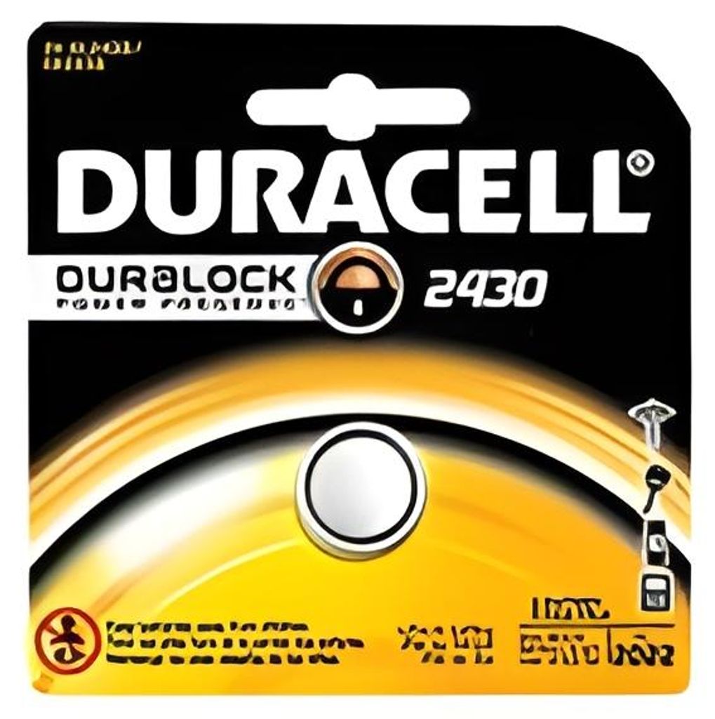 Duracell Duralock 2430 - Batterie CR2430 - Li Obrázek produktu 