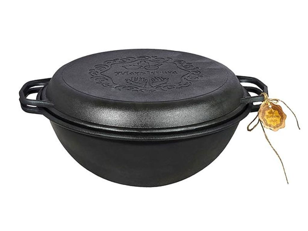 MAYSTERNYA T405 Poêle wok, diamètre max. 34 cm, fonte/fonte Image du produit 