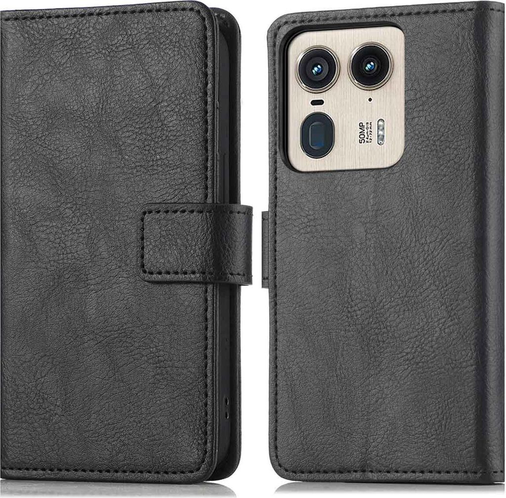 imoshion Klapphülle Motorola Edge 50 Ultra - Schwarz