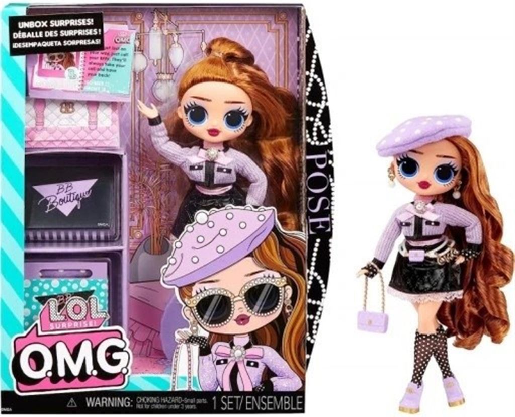 MGA LOL Surprise OMG Pose Fashion Doll s mnohými Obrázok produktu 