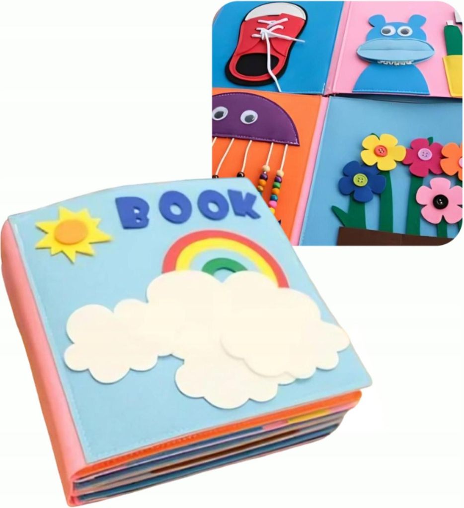 Jojoy Sensory Book 3D Toy pour les jeunes enfants Image du produit 