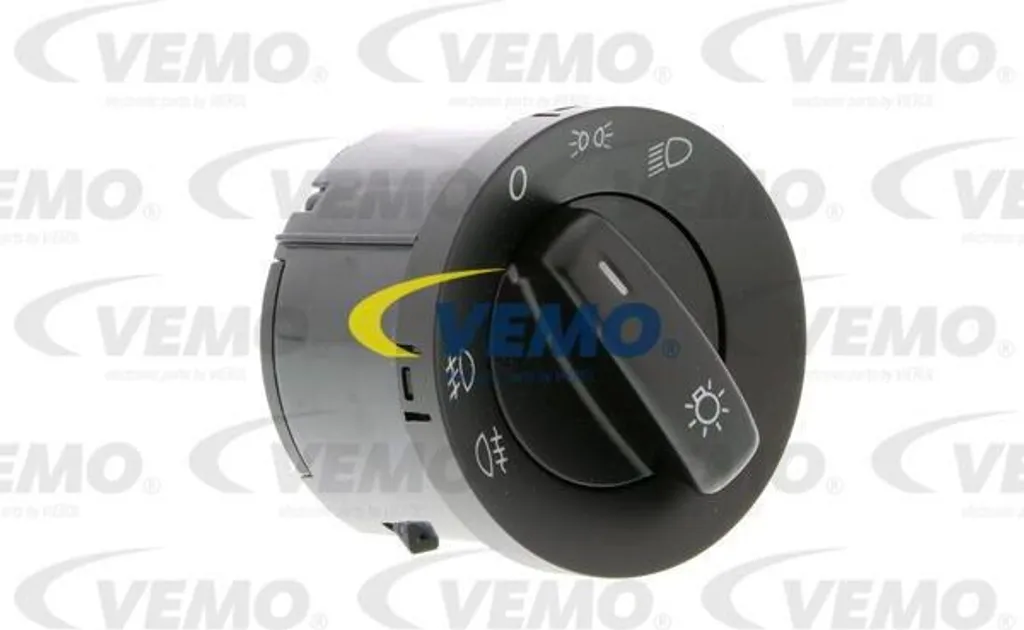 Commande de phares pour VW Caddy et Golf V VEMO pièce de rechange