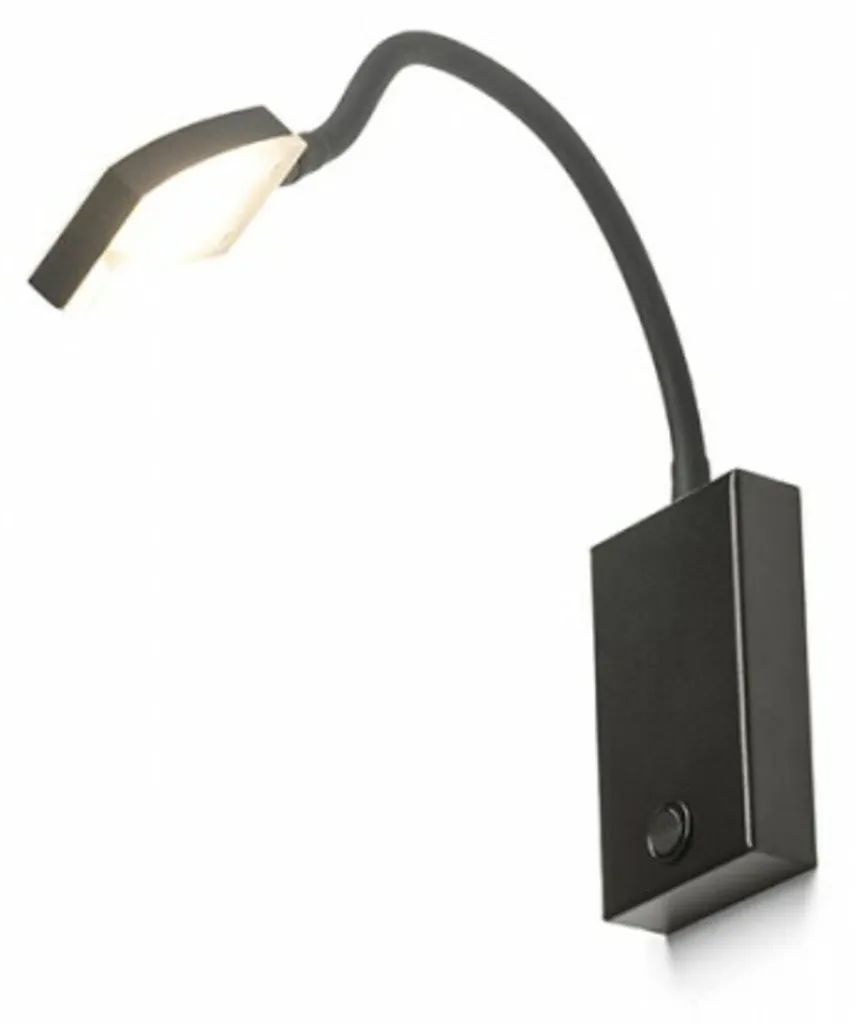 Applique murale LED extérieure noire FRISCO W pour entrée de maison
